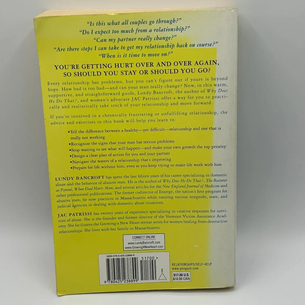 Should I Stay or Should I Go? Bancroft Paperback Relationship‎ Saving Self-Help